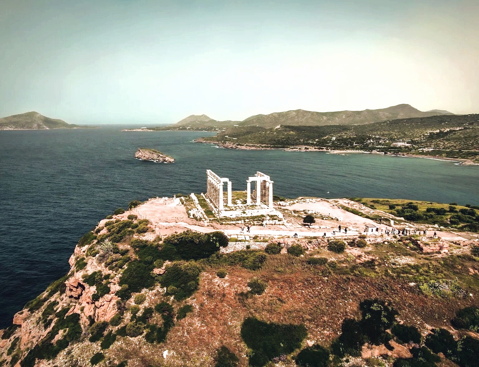 The sanctuary of Poseidon